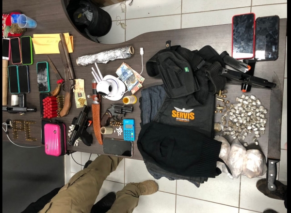 POLÍCIA CIVIL DEFLAGRA MEGAOPERAÇÃO DE COMBATE AO TRÁFICO DE DROGAS EM OLHO D’ÁGUA DAS CUNHÃS; 08 PESSOAS FORAM PRESAS E 05 APREENDIDAS