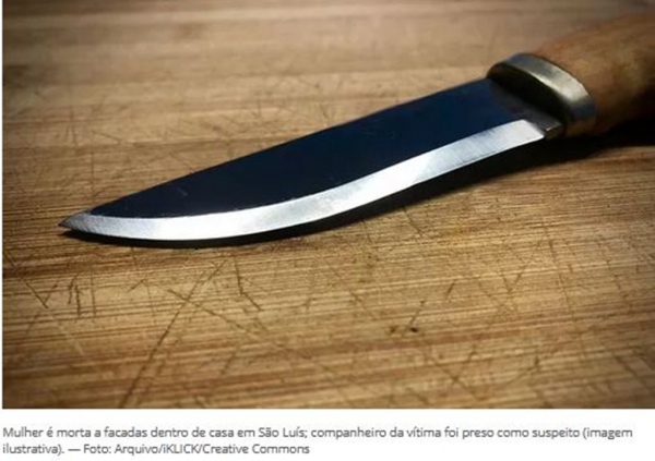 Mulher é morta a facadas dentro de casa em São Luís; companheiro da vítima foi preso como suspeito