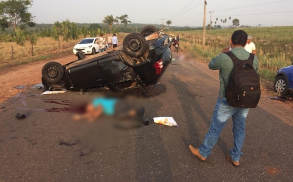 MARANHÃO - Grave acidente deixa três vítimas fatais na MA-125, em Cidelândia