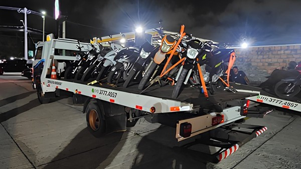 OPERAÇÃO 'ROLEZINHO' APREENDE MAIS DE 350 MOTOCICLETAS EM SÃO LUÍS DE MARÇO A AGOSTO