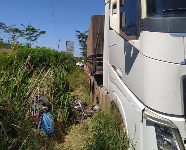 DOIS ACIDENTES COM MOTOCICLETAS CAUSAM DUAS MORTES NA BR-135, NO MARANHÃO