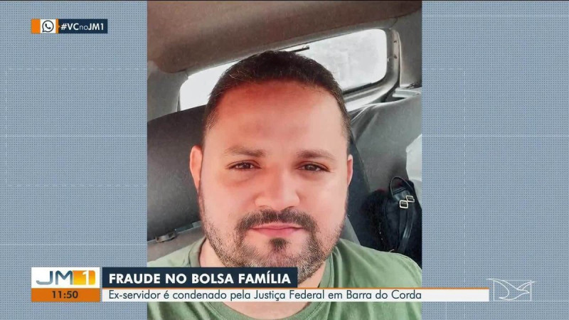 EX-SERVIDOR DA PREFEITURA DE BARRA DO CORDA É CONDENADO POR FRAUDE NO BOLSA FAMÍLIA