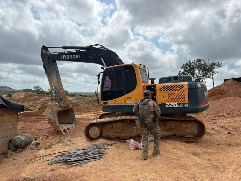 PF DEFLAGRA OPERAÇÃO CURIMÃ II CONTRA EXTRAÇÃO ILEGAL DE OURO NO MARANHÃO