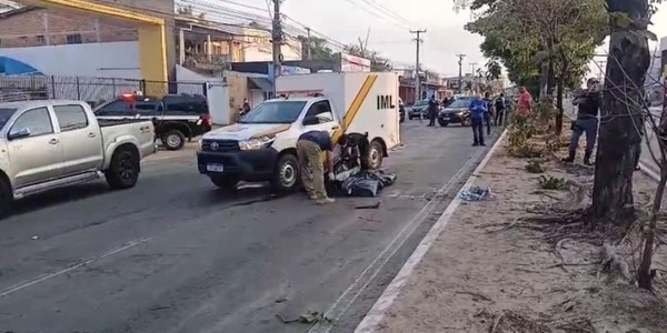 MULHER MORRE APÓS SER DERRUBADA DE MOTO E BALEADA EM SÃO LUÍS