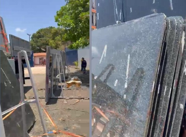 HOMENS MORREM APÓS SEREM ESMAGADOS POR PLACAS DE MÁRMORE EM CODÓ, NO MA