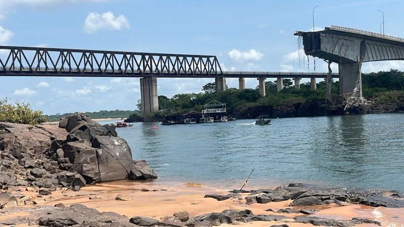  GOVERNO FEDERAL RECONHECE SITUAÇÃO DE EMERGÊNCIA EM PORTO FRANCO POR QUEDA DA PONTE SOBRE O RIO TOCANTINS