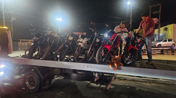 OPERAÇÃO ROLEZINHO APREENDE 24 MOTOS E INTERDITA TRÊS BARES EM SÃO LUÍS