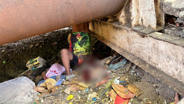 HOMEM É ENCONTRADO MORTO E PRESO EMBAIXO DA PONTE DO CARATATIUA EM SÃO LUÍS