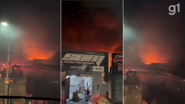 INCÊNDIO ATINGE LOJA DE ACESSÓRIOS AUTOMOTIVOS EM IMPERATRIZ; VÍDEO