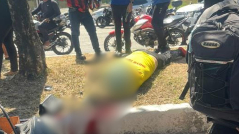 MOTOCICLISTA DE APLICATIVO MORRE EM ACIDENTE COM ÔNIBUS