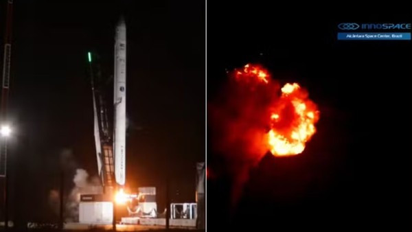 LANÇAMENTO DE 1º FOGUETE COMERCIAL PARTINDO DO BRASIL É MARCADO POR ADIAMENTOS, EXPLOSÃO APÓS 'ANOMALIA' E PEDIDO DE DESCULPAS DE CEO