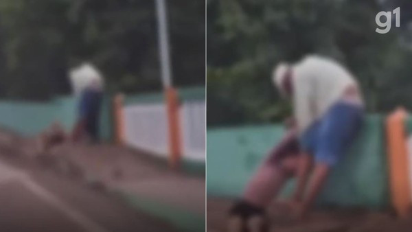 VIDEO: HOMEM É PRESO APÓS AGREDIR MULHER EM VIA PÚBLICA EM COROATÁ, NO MA