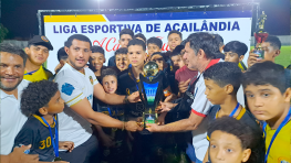 LIGA AÇAILANDENSE DE FUTEBOL REALIZA COM SUCESSO AS FINAIS DO CAMPEONATO DE FUTEBOL DE BASE SUB-13
