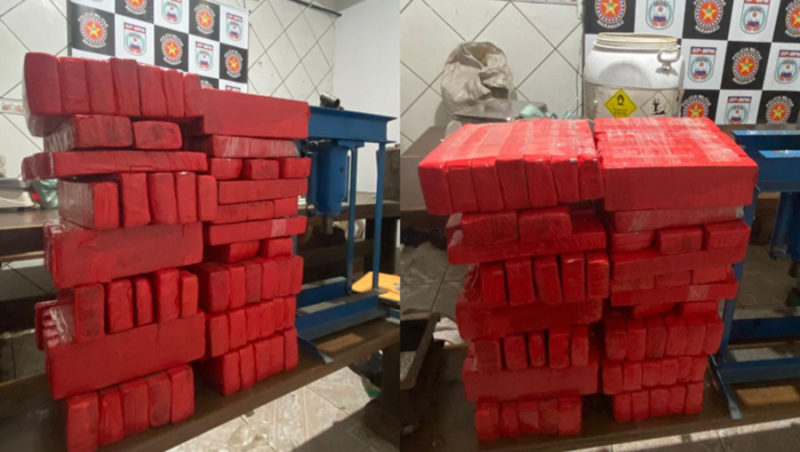 MAIS DE 110 KG DE DROGAS SÃO APREENDIDOS DURANTE OPERAÇÃO POLICIAL NO MARANHÃO