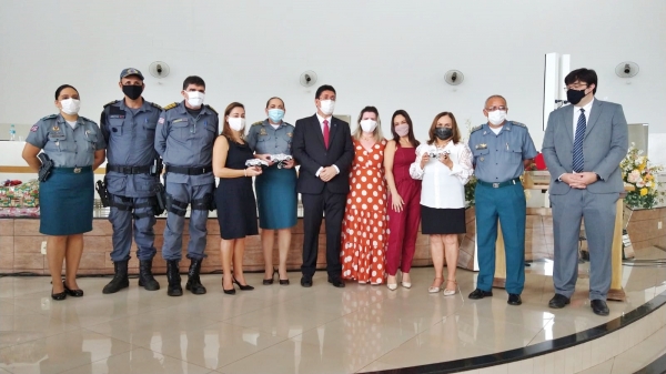 AÇAILÂNDIA - MPMA participa do lançamento da Patrulha Maria da Penha