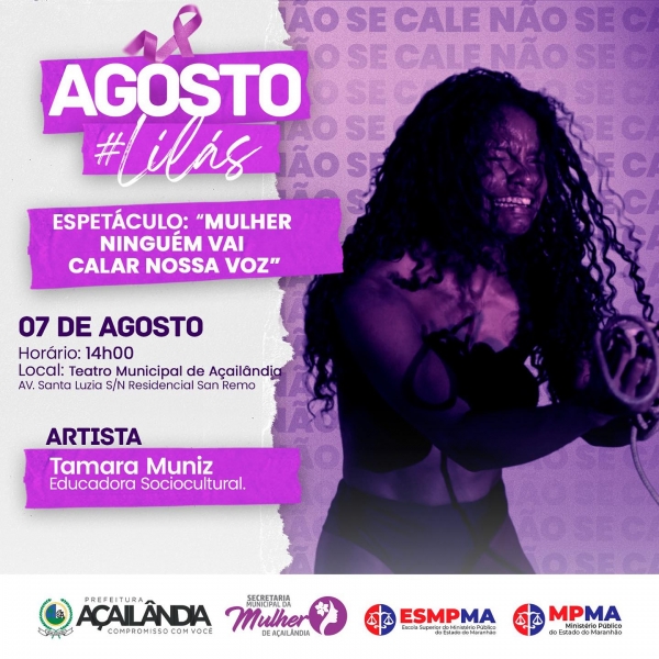 AÇAILÂNDIA -  Prepare-se para uma tarde inspiradora! 