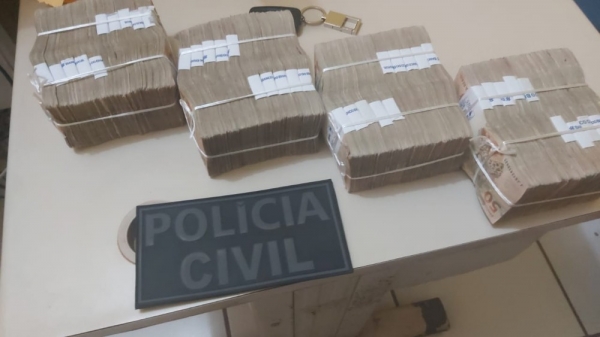 Homem suspeito de compra de votos é preso com R$ 200 mil em espécie no Maranhão