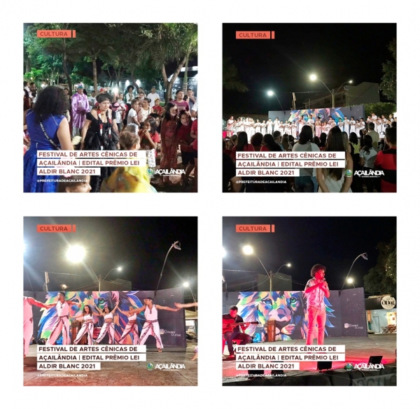 Festival de Artes Cênicas de Açailândia | Edital Prêmio Lei Aldir Blanc 2021 