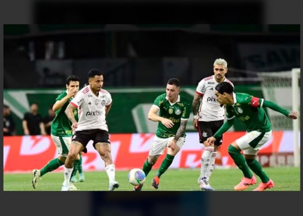   PALMEIRAS JOGA BEM, VENCE O FLAMENGO EM CASA, MAS ESTÁ ELIMINADO DA COPA DO BRASIL