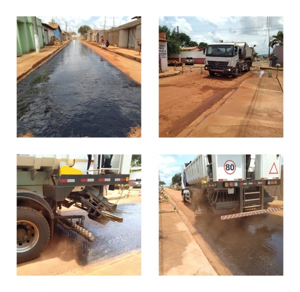 AÇAILÂNDIA - Usina de asfalto do município inicia testes para começar a operar em grande escala e Prefeito Aluísio Silva Sousa comemora nas redes sociais.