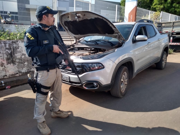 MARANHÃO - PRF RECUPERA FIAT/TORO EM PRESIDENTE DUTRA