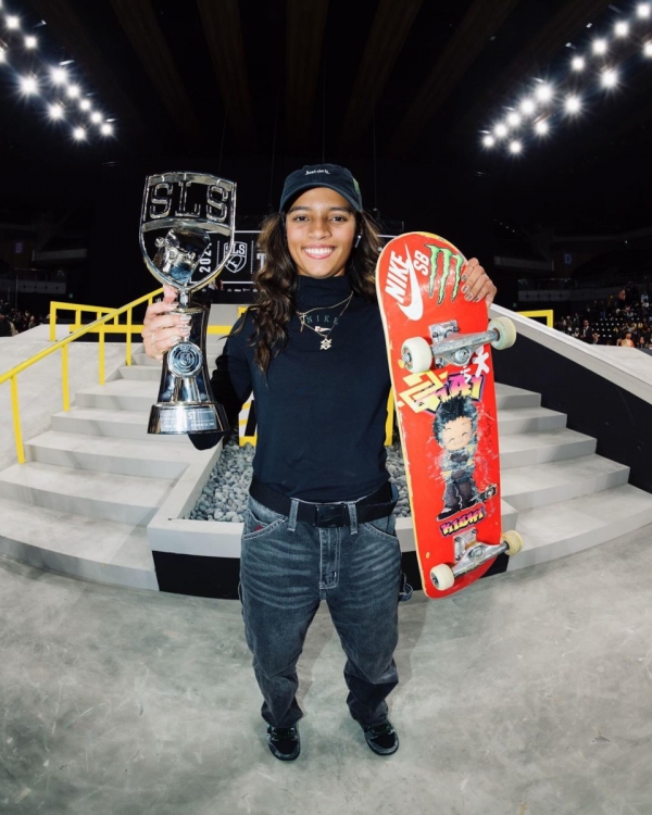 RAYSSA LEAL É CAMPEÃ DA SLS TÓQUIO 2024