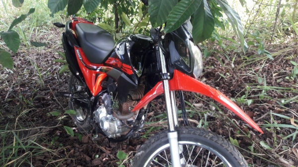 AÇAILÂNDIA – Polícia recupera moto roubada no Bairro Nova Açailândia no último final de semana