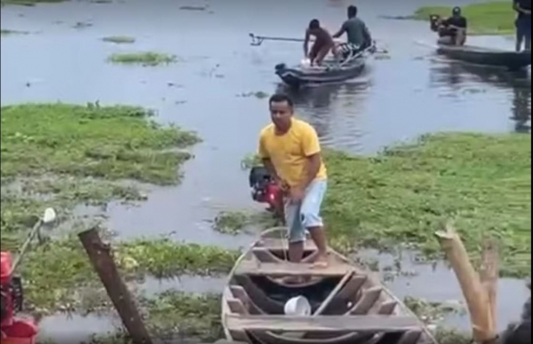IDOSA, JOVEM GRÁVIDA E ADOLESCENTE MORREM AFOGADAS APÓS CANOA AFUNDAR EM LAGO NO INTERIOR DO MA