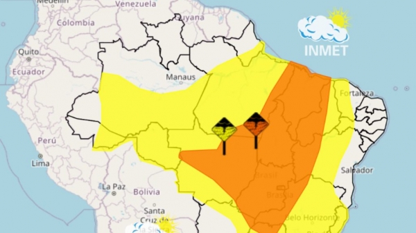 MARANHÃO - SEGUE EM ALERTA LARANJA PARA CHUVAS INTENSAS