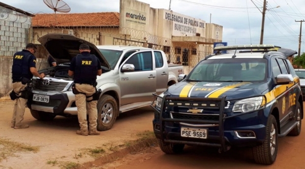 MARANHÃO - Polícia Rodoviária Federal apreende 88 veículos roubados 