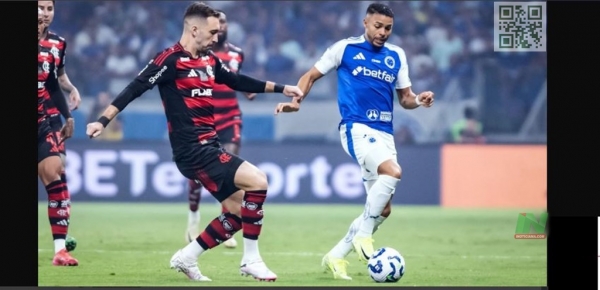  COM GOL DE GABIGOL NO FINAL, CRUZEIRO VENCE FLAMENGO PELO BRASILEIRÃO