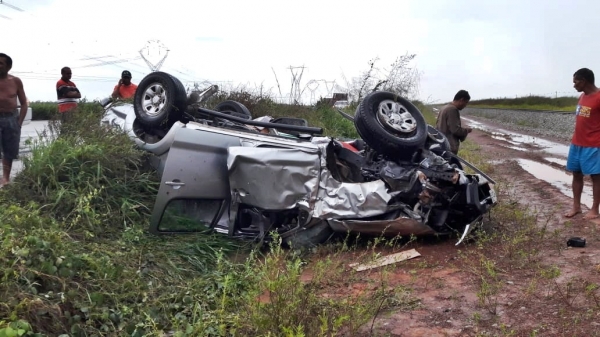 MARANHÃO - Empresário morre após capotamento no Campo de Peris