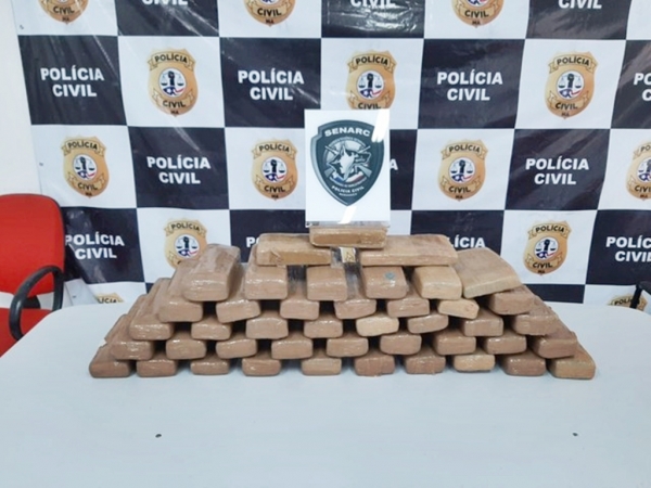 MARANHÃO - Polícia apreende 50 kg de maconha durante operação 