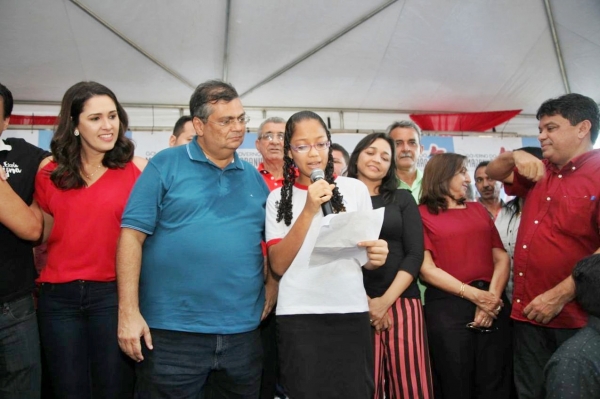 “Foi preciso Flávio Dino eleito para ter esse sonho realizado”, diz professora sobre escola reformada em Nova Iorque