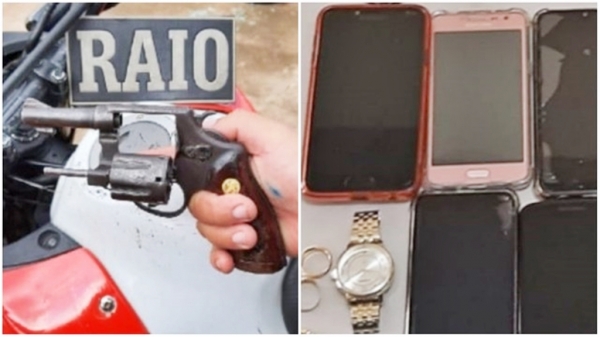 Casal é preso após polícia rastrear celular roubado em São Luís