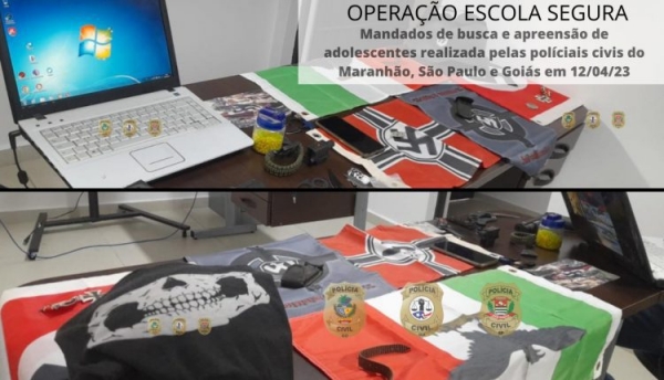  OPERAÇÃO ESCOLA SEGURA: POLÍCIA CIVIL DESARTICULA GRUPO QUE AMEAÇAVA REALIZAR ATAQUES CONTRA A VIDA DE ALUNOS DE ESCOLA DO MARANHÃO