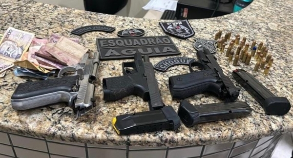 TRIO É PRESO POR SEQUESTRAR E OBRIGAR VÍTIMAS A TRANSFERIR DINHEIRO EM CAXIAS