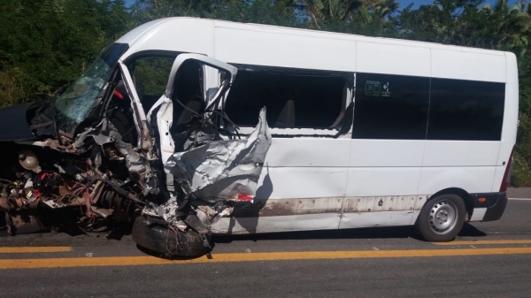 Colisão frontal resulta em um óbito na BR 222