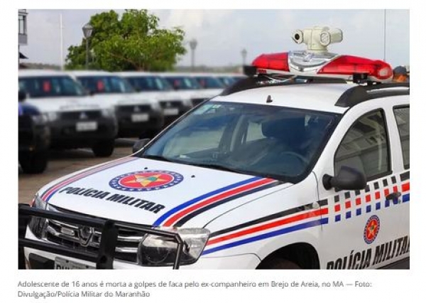 Adolescente de 16 anos é morta a golpes de faca pelo ex-companheiro em Brejo de Areia, no MA