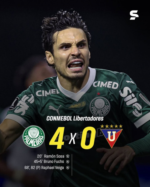 PALMEIRAS CONSEGUE VIRADA ÉPICA SOBRE A LDU E VAI À FINAL DA LIBERTADORES