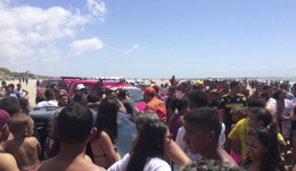 Irmãos se afogam na Praia do Araçagy, no Maranhão