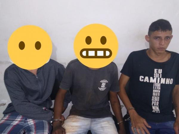 AÇAILÂNDIA URGENTE – Polícia Militar prende jovem e apreende dois menores acusados de participação em tentativa de assalto com dois feridos na Vila Capeloza