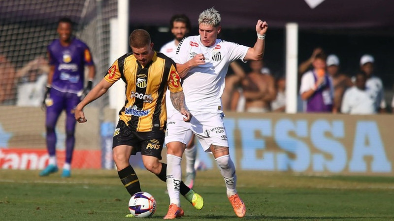 NOVORIZONTINO MARCA NO ÚLTIMO LANCE, ELIMINA O SANTOS E VAI À SEMIFINAL DO PAULISTÃO