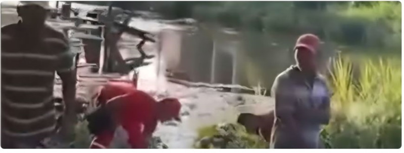 IDOSA MORRE AFOGADA APÓS CAIR DE PONTE IMPROVISADA NO MA