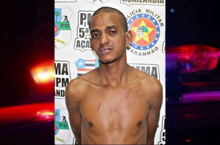 Foragido da justiça é preso após matar homem a facadas  em balneário de Açailândia
