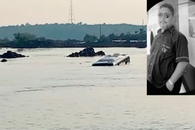 ÔNIBUS COM DESTINO A BARRA DO CORDA CAI NO RIO TOCANTINS E MOTORISTA MORRE