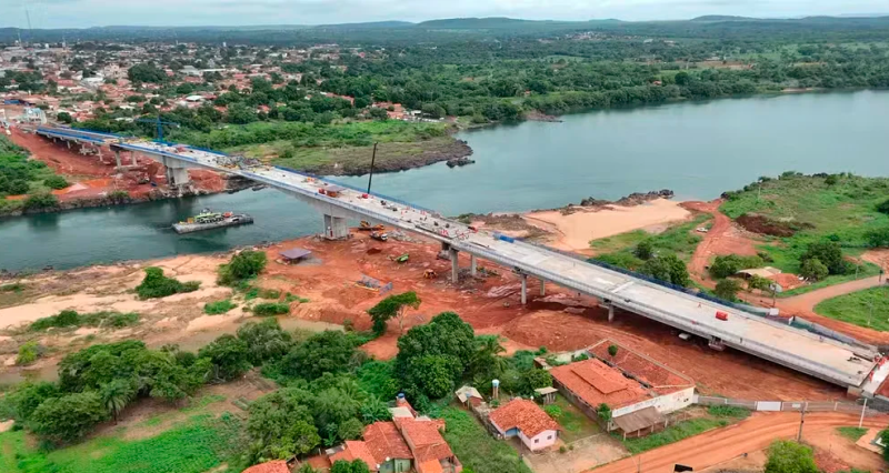 DNIT DIZ QUE AINDA NÃO HÁ DATA CONFIRMADA PARA ENTREGA DA PONTE JK EM ESTREITO