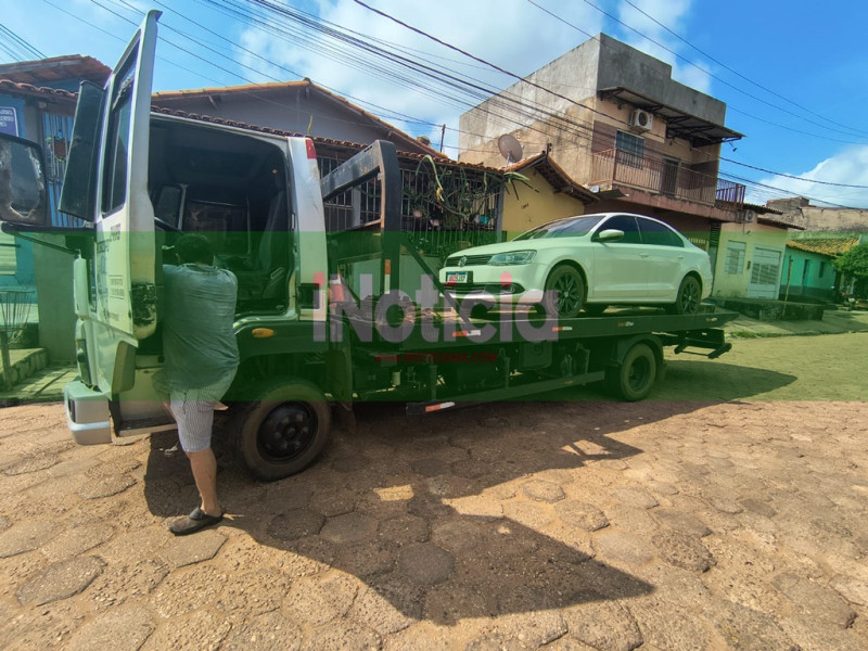 AGENTES DE TRÂNSITO DE AÇAILÂNDIA RECUPERAM VEÍCULO COM QUEIXA DE APROPRIAÇÃO INDÉBITA