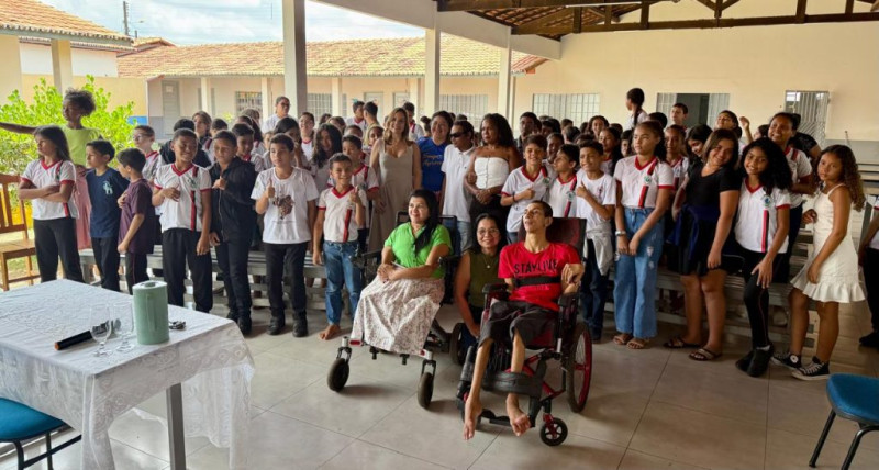 AÇAILÂNDIA – MPMA LANÇA CAMPANHA DE CONSCIENTIZAÇÃO PARA INCLUSÃO DE PESSOAS COM DEFICIÊNCIA EM ESCOLA
