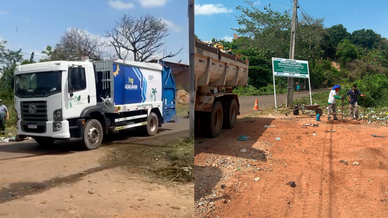 PREFEITURA DE AÇAILÂNDIA INICIA CAMPANHA EDUCATIVA EM ÁREAS DE PRESERVAÇÃO PERMANENTE QUE SE TRANSFORMARAM EM VERDADEIROS “LIXÕES”.